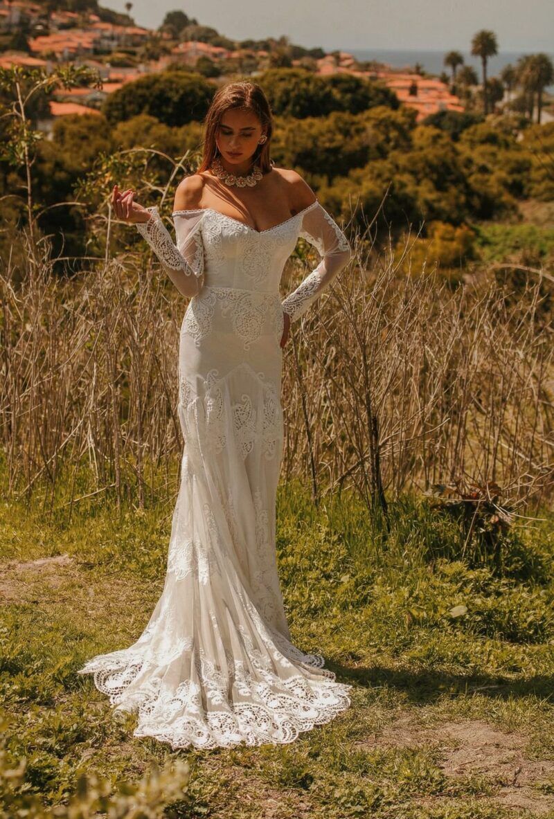 Long Sleeve Wedding Dresses | Bell Sleeve & Lace Styles Long Sleeve Wedding Dresses | Bell Sleeve & Lace Styles